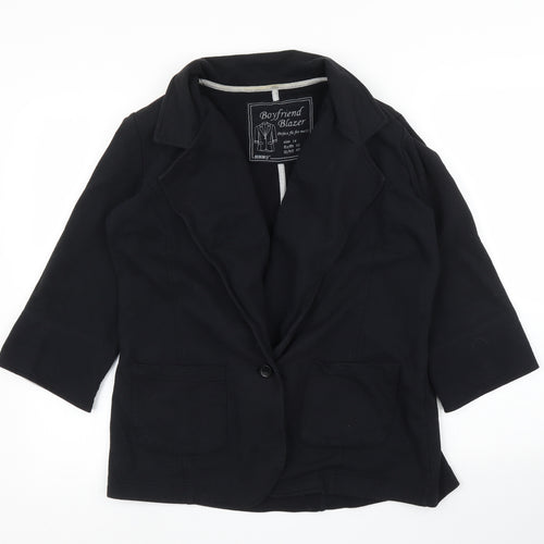 Primark Womens Black   Jacket Blazer Size 14