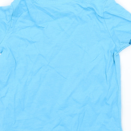 Mothercare Boys Blue   Basic T-Shirt Size 3-6 Months