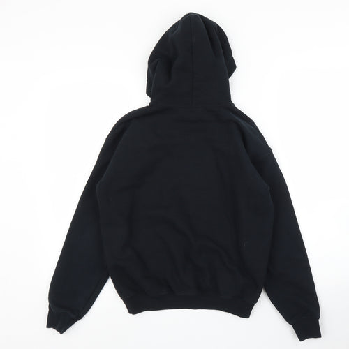 Gildan Boys Black   Pullover Hoodie Size L