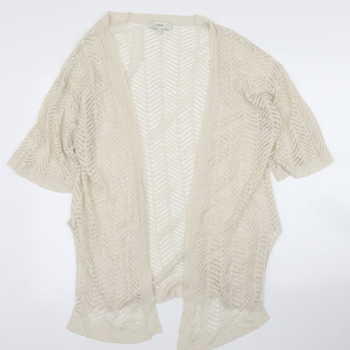 NEXT Womens Ivory   Cardigan Jumper Size 12