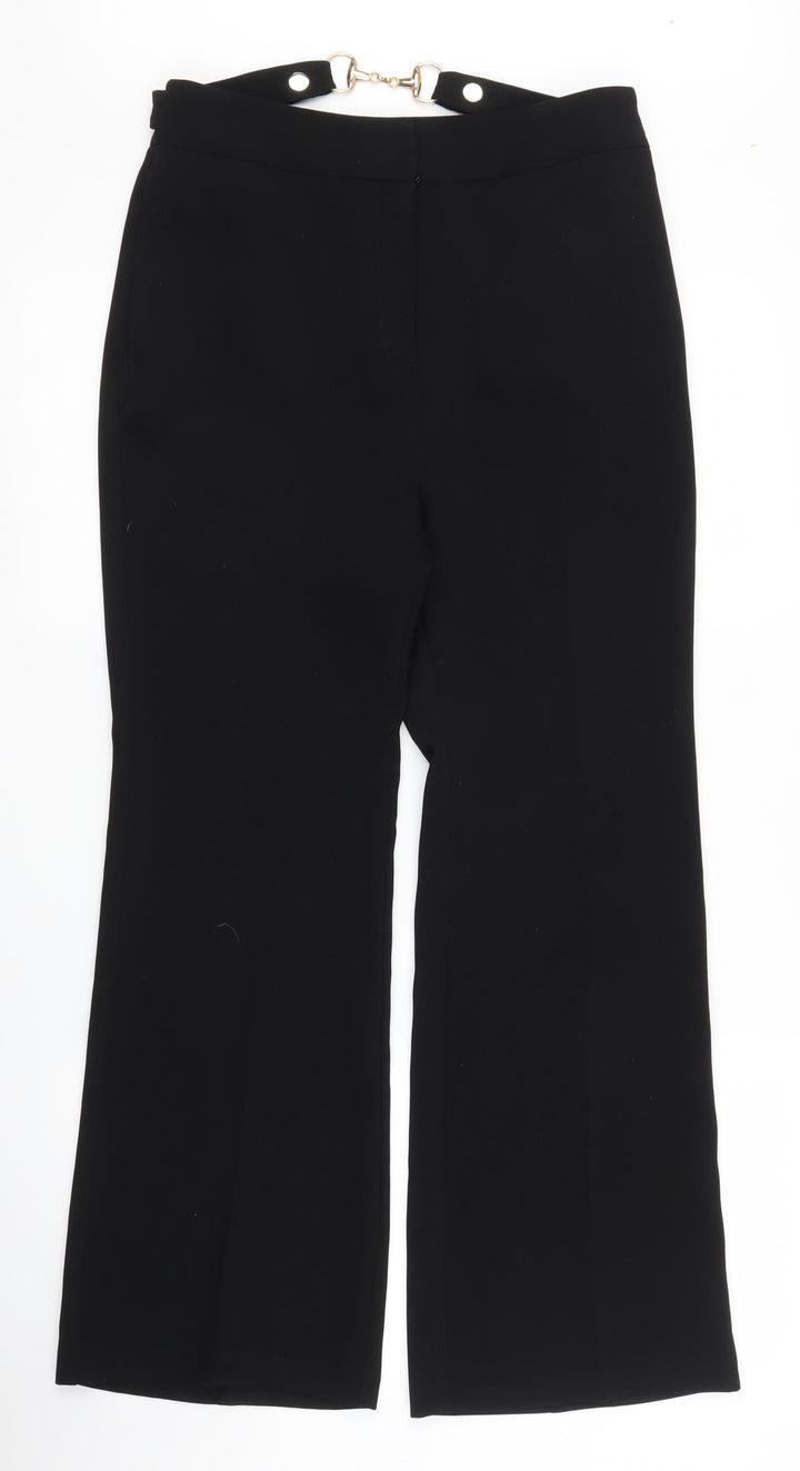 Topshop Womens Black   Trousers  Size 10 L27 in