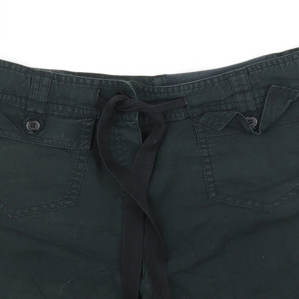 BHS Womens Green   Bermuda Shorts Size 12