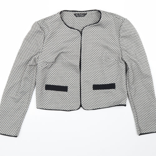 Miss Selfridge Womens Black   Cardigan Jumper Size 10  - Chanel jacket
