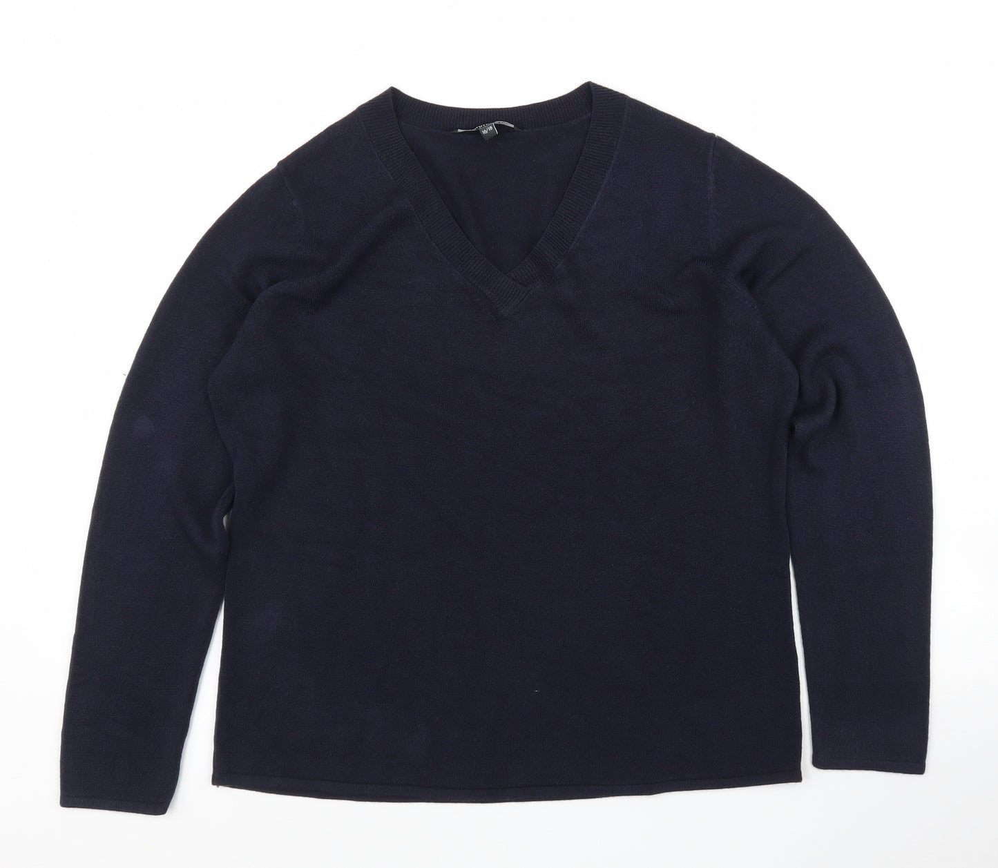 Bonmarché Womens Blue   Pullover Jumper Size 16