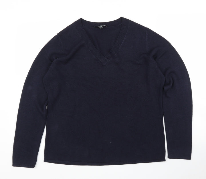 Bonmarché Womens Blue   Pullover Jumper Size 16