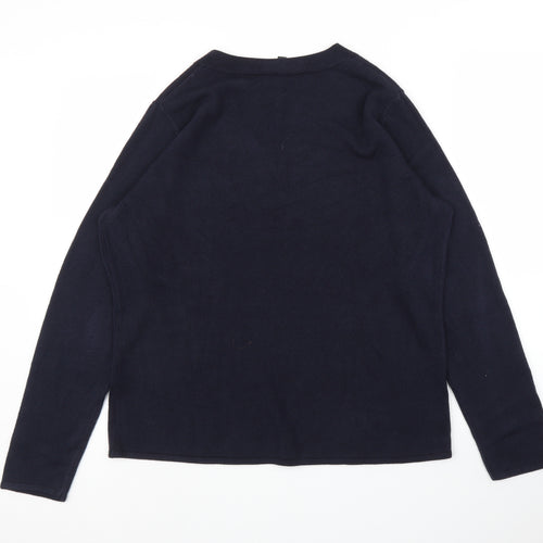 Bonmarché Womens Blue   Pullover Jumper Size 16