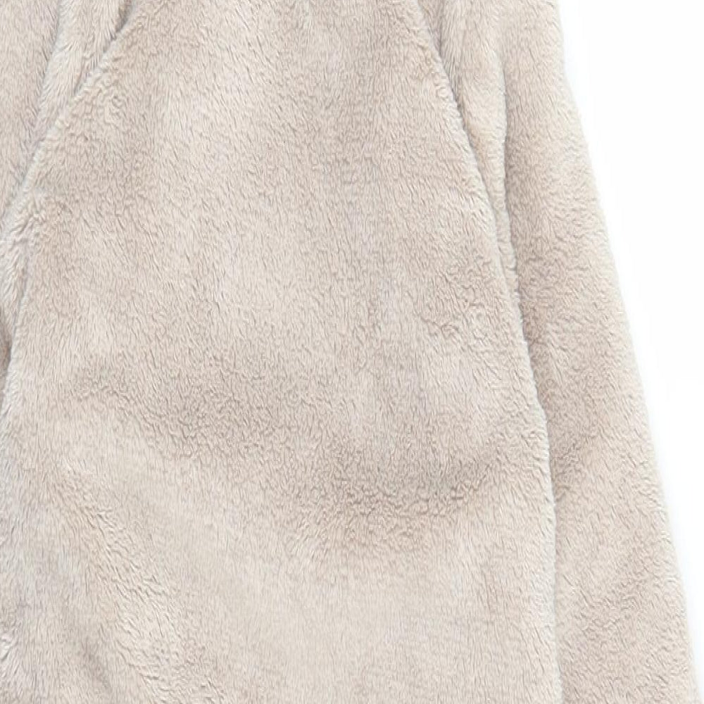 Nutmeg Baby Beige Solid  Capri One Piece Size 18-24 Months  - Reindeer