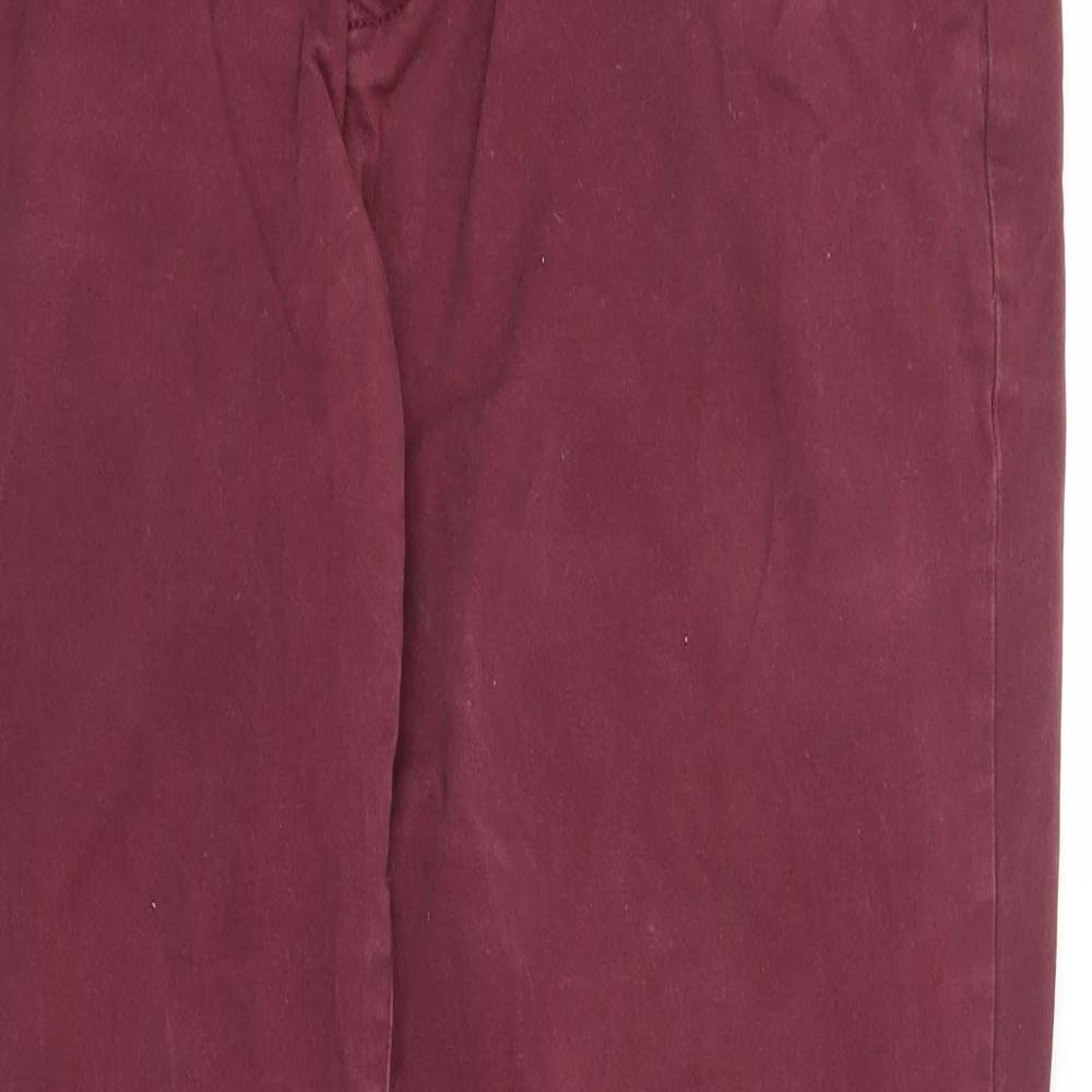 NEXT Mens Purple   Chino Trousers Size 36 in L29 in