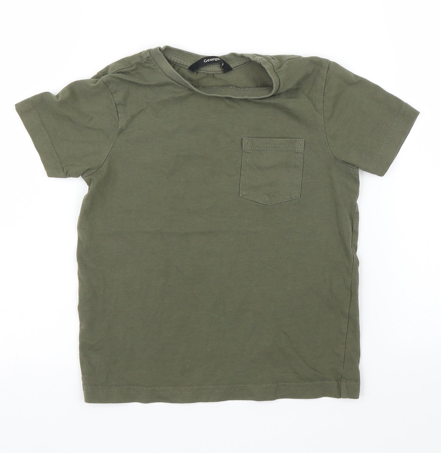 George Boys Green   Basic T-Shirt Size 2 Years