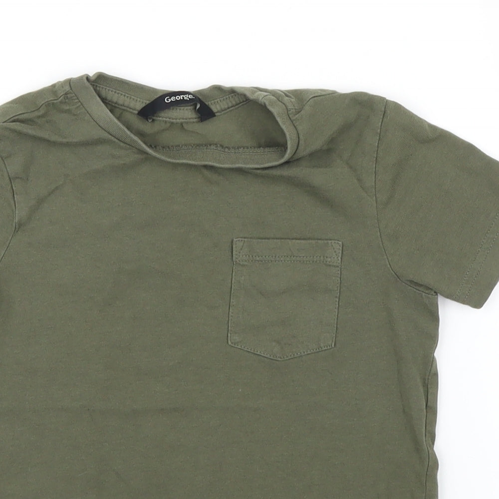 George Boys Green   Basic T-Shirt Size 2 Years