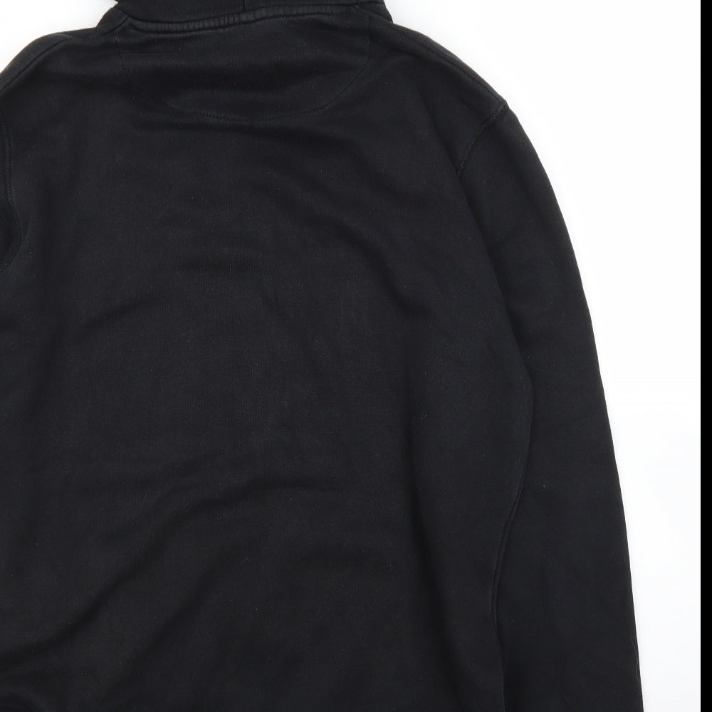 French Connection Mens Black   Pullover Hoodie Size M