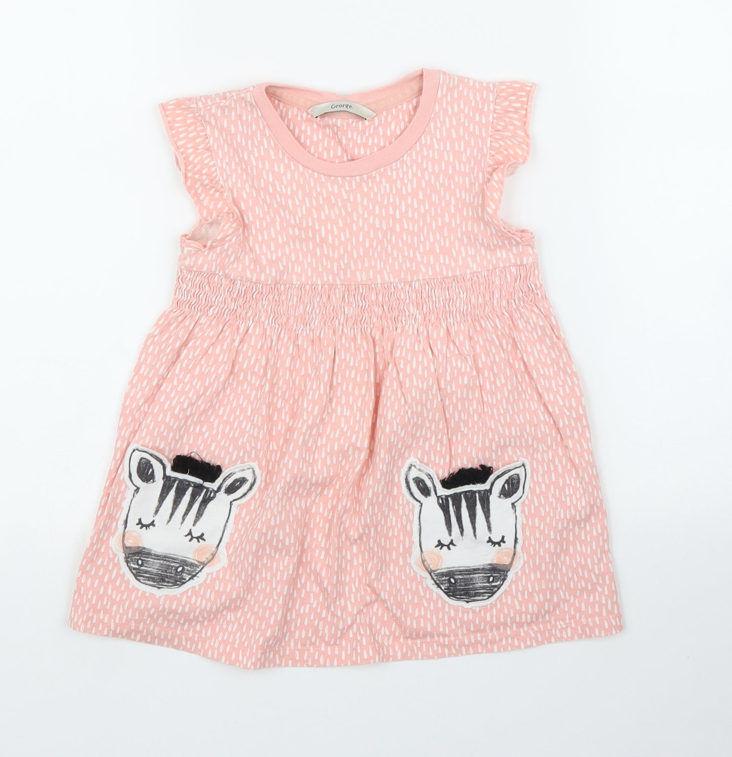 George Girls Pink   A-Line  Size 3 Years