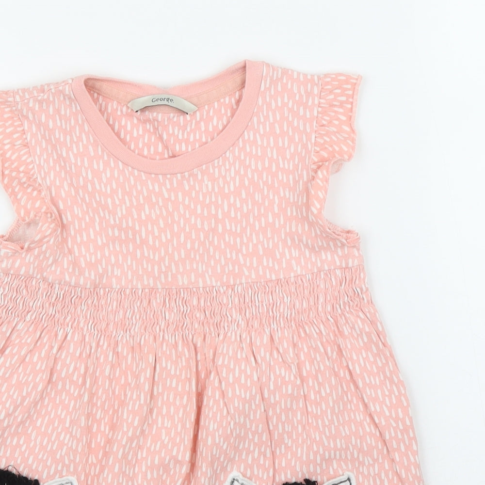 George Girls Pink   A-Line  Size 3 Years