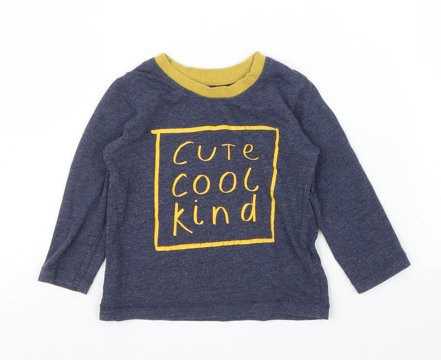 George Boys Blue   Basic T-Shirt Size 9 Years