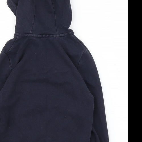 George Boys Blue   Full Zip Hoodie Size 6 Years