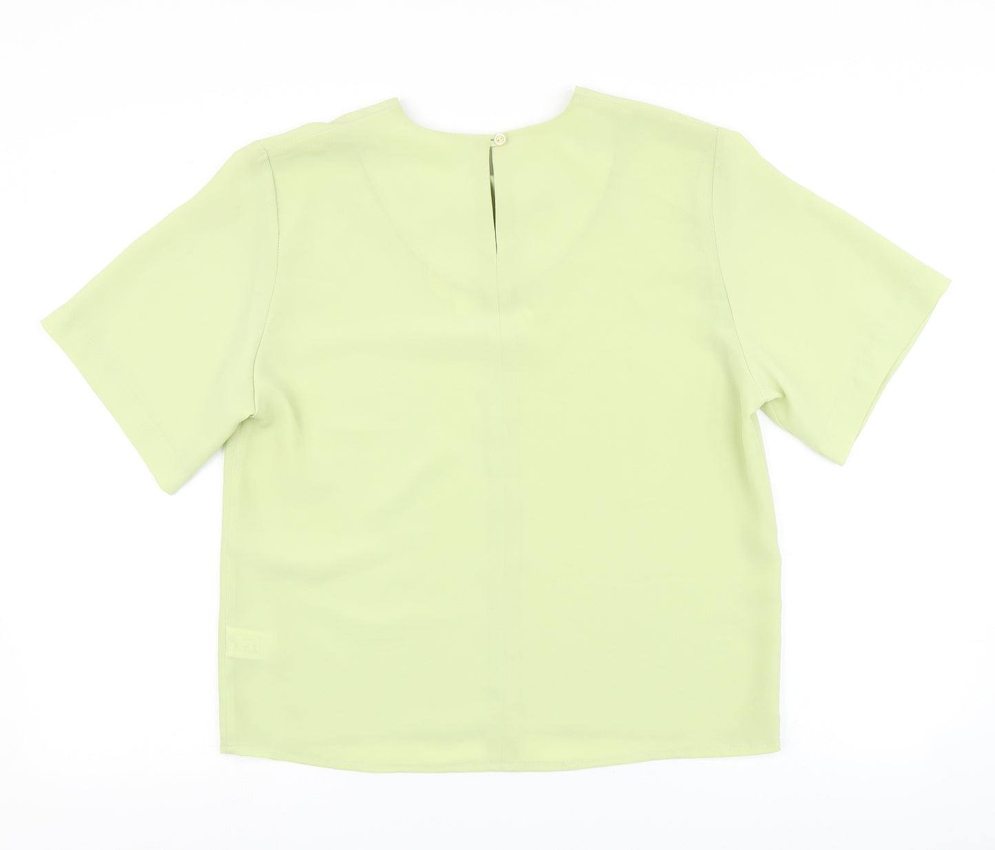 Bella Moda Womens Green   Basic Blouse Size 12