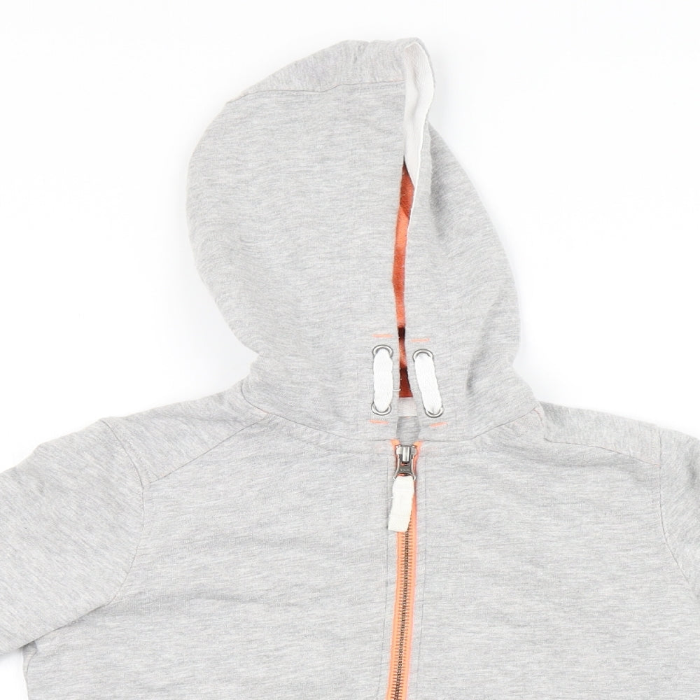 Marks and Spencer Boys Grey   Full Zip Hoodie Size 7-8 Years