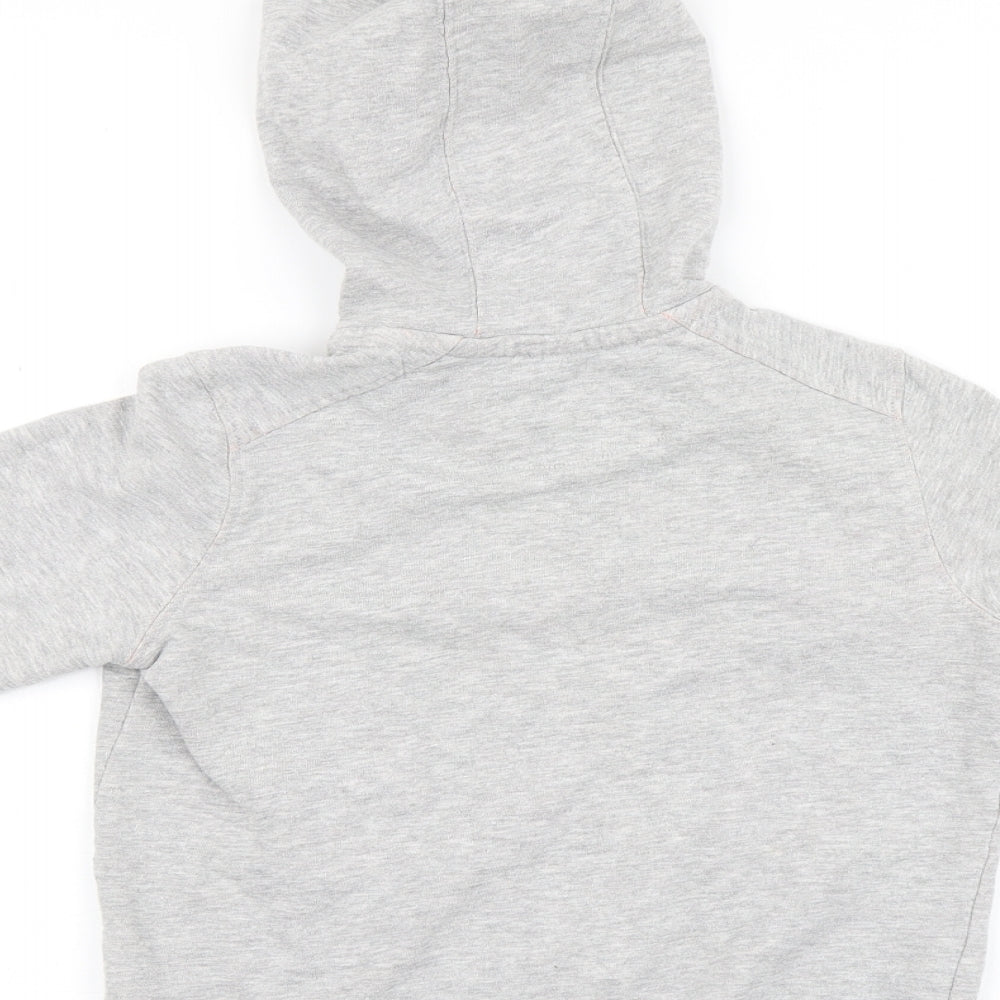 Marks and Spencer Boys Grey   Full Zip Hoodie Size 7-8 Years