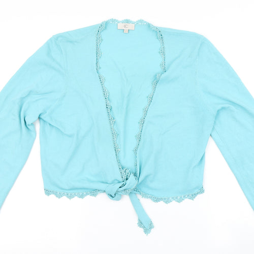 CC Womens Blue   Cardigan Jumper Size L