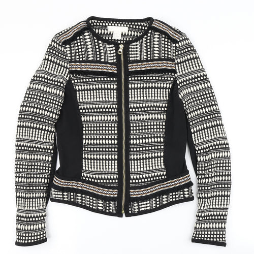 H&M Womens Multicoloured Argyle/Diamond  Jacket  Size 36