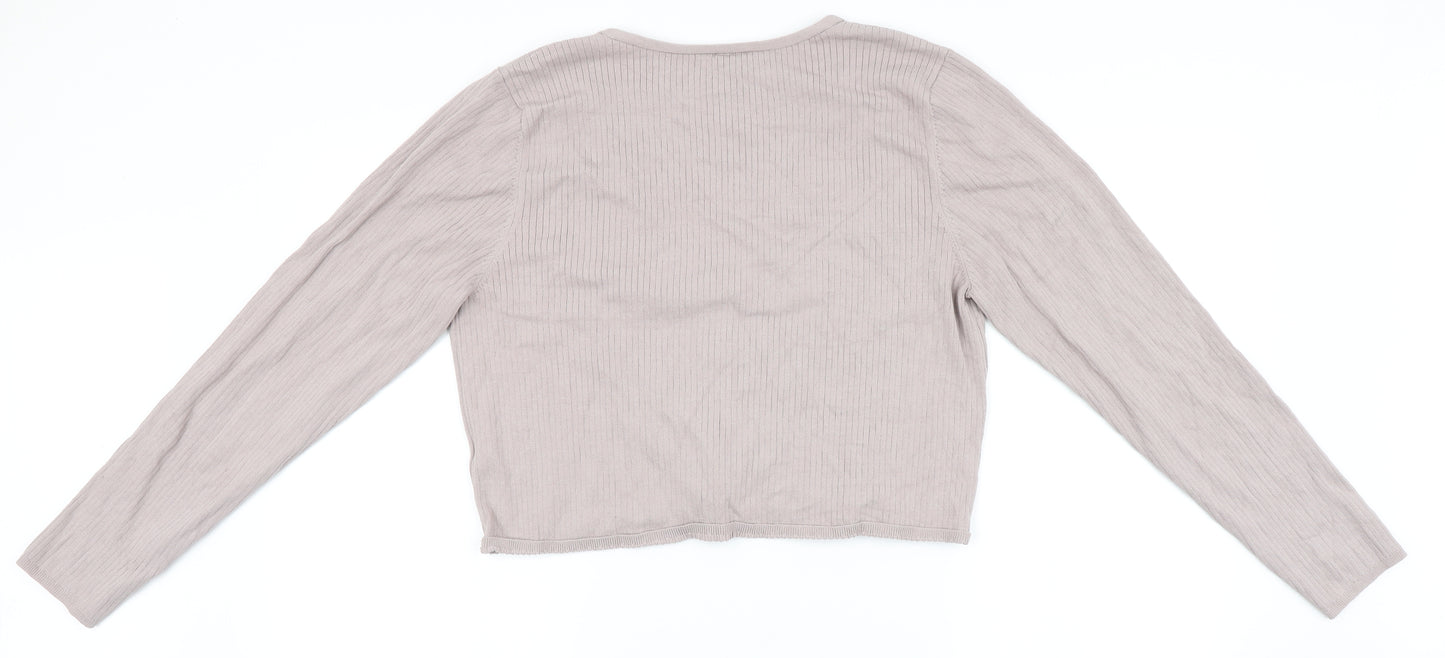 AsYou Womens Pink   Cardigan Jumper Size 18