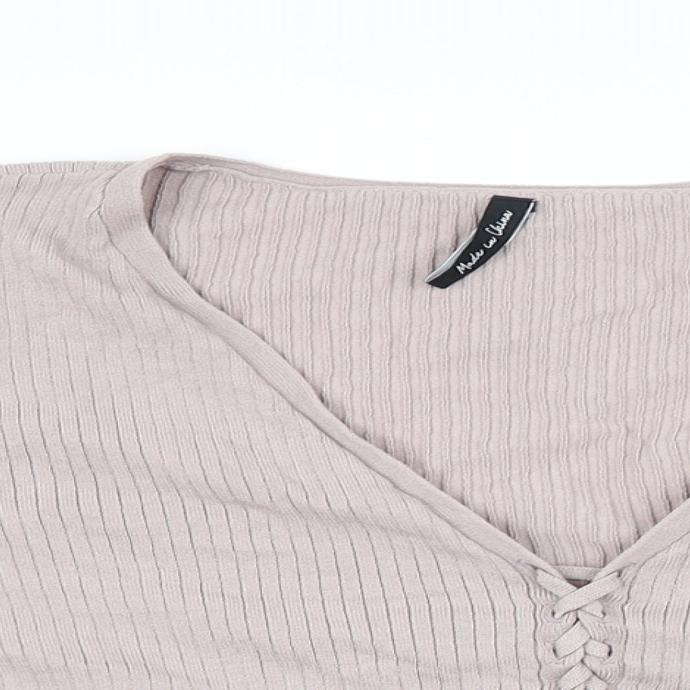 AsYou Womens Pink   Cardigan Jumper Size 18