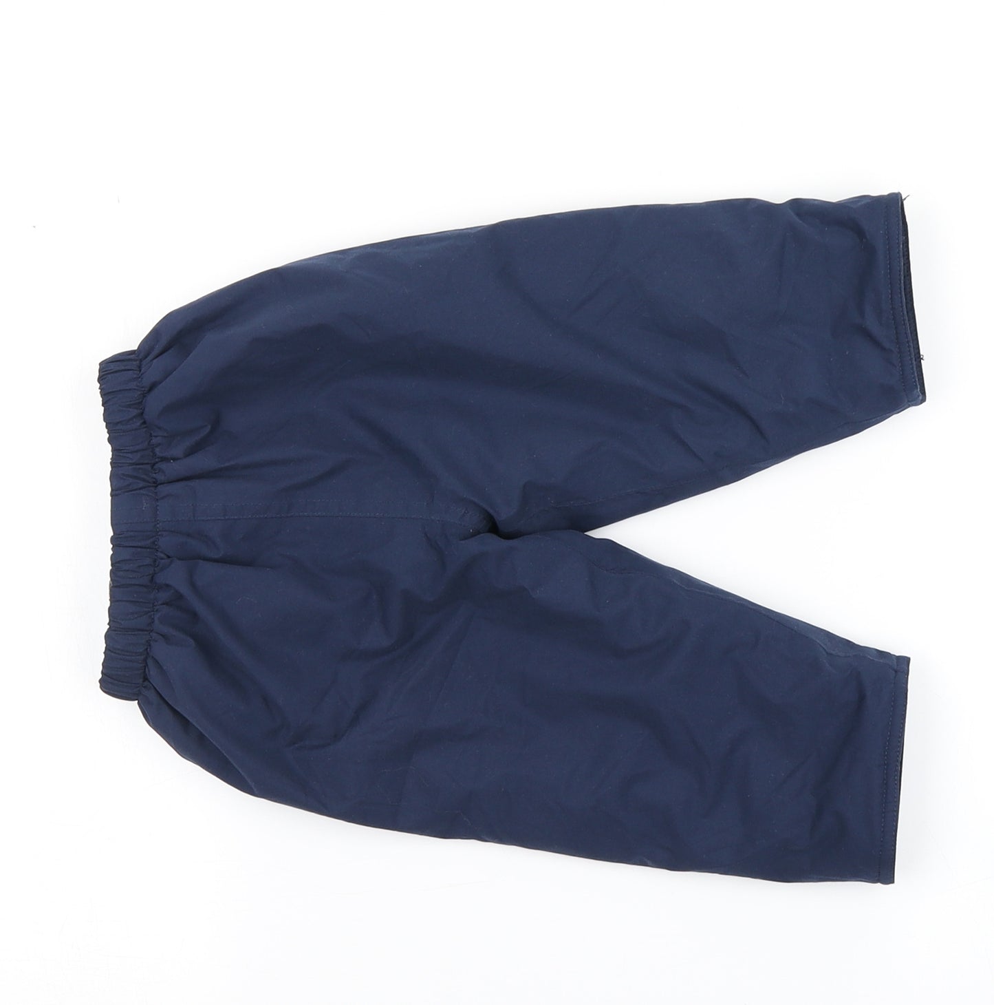 JoJo Maman Bébé Boys Blue   Jogger Trousers Size 9-12 Months