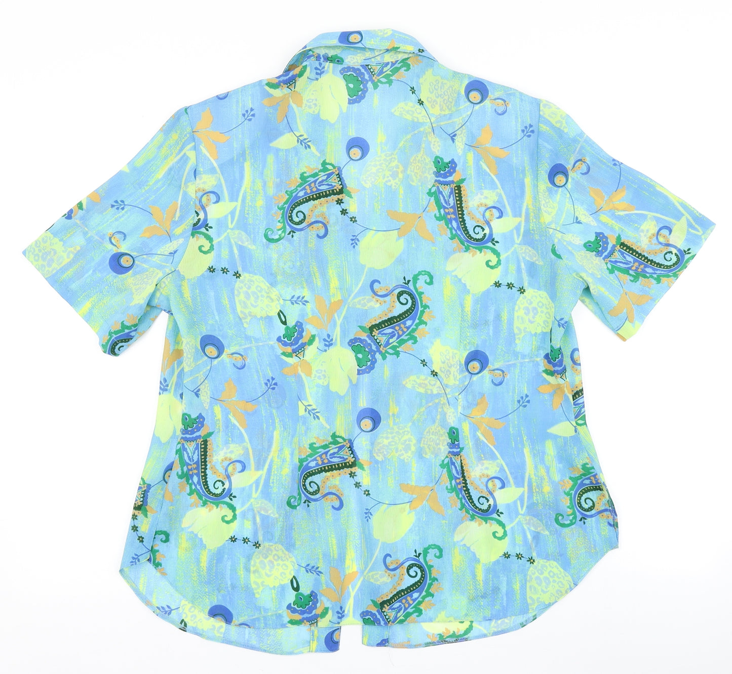 Fosby Womens Multicoloured Floral  Basic Blouse Size 14