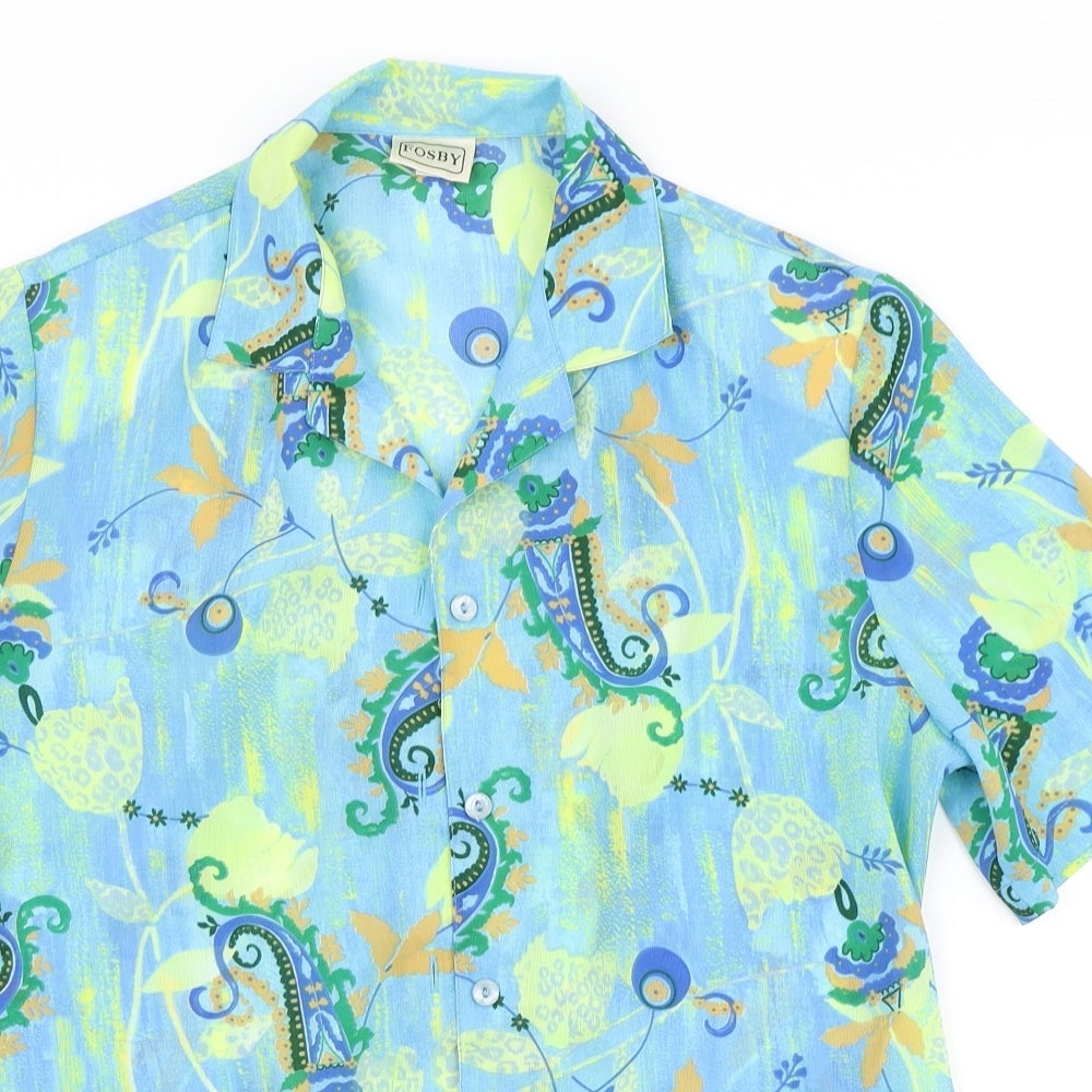 Fosby Womens Multicoloured Floral  Basic Blouse Size 14