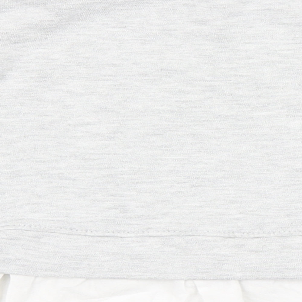NEXT Girls Grey   Pullover Jumper Size 2-3 Years
