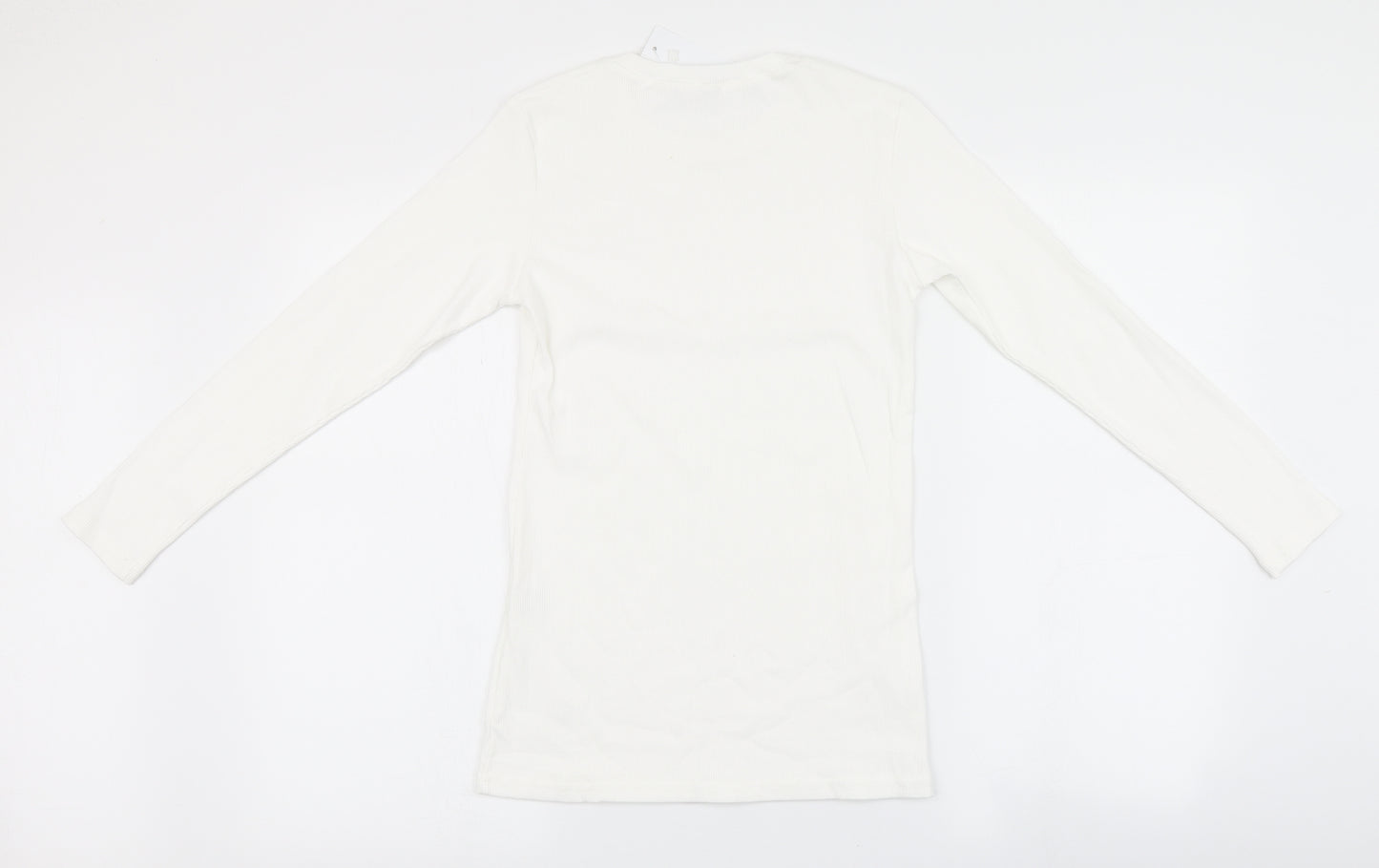 luise Womens White   Pullover Jumper Size 2