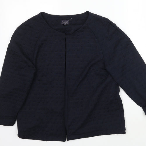 Marks and Spencer Womens Blue   Jacket Blazer Size 10