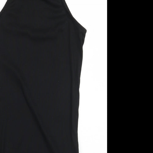F&F Womens Black   Bodysuit One-Piece Size 10