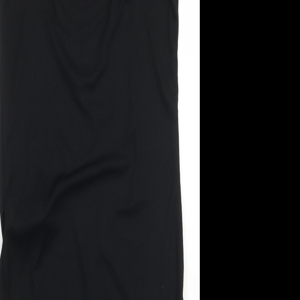 F&F Womens Black   Bodysuit One-Piece Size 10