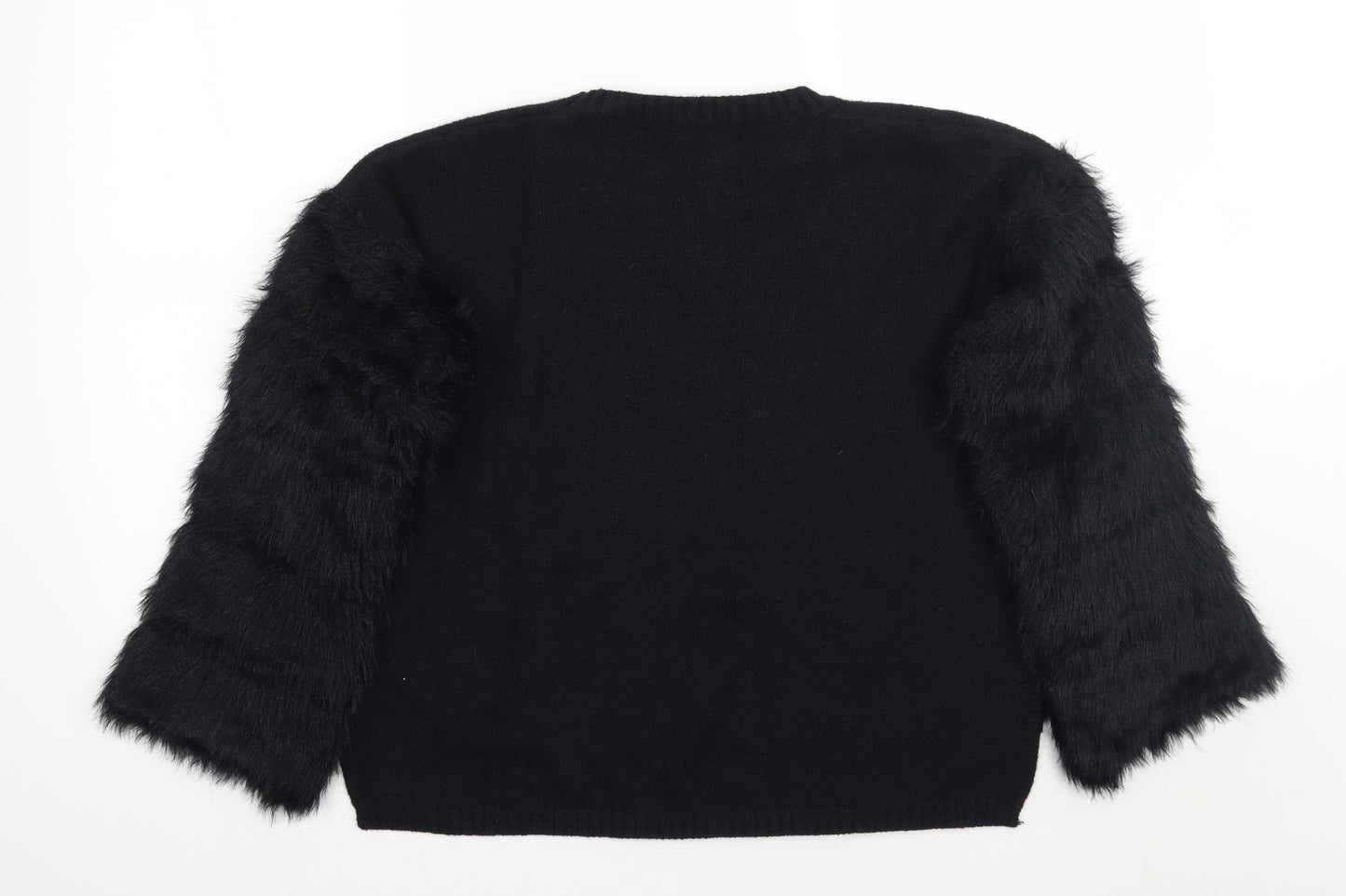 F&P Womens Black   Pullover Jumper Size L
