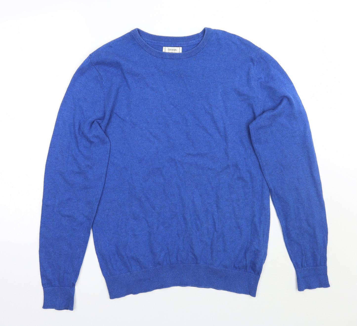 George Mens Blue   Pullover Jumper Size M