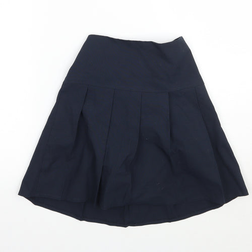 Marks and Spencer Girls Blue   A-Line Skirt Size 8-9 Years