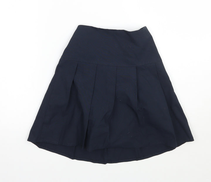 Marks and Spencer Girls Blue   A-Line Skirt Size 8-9 Years