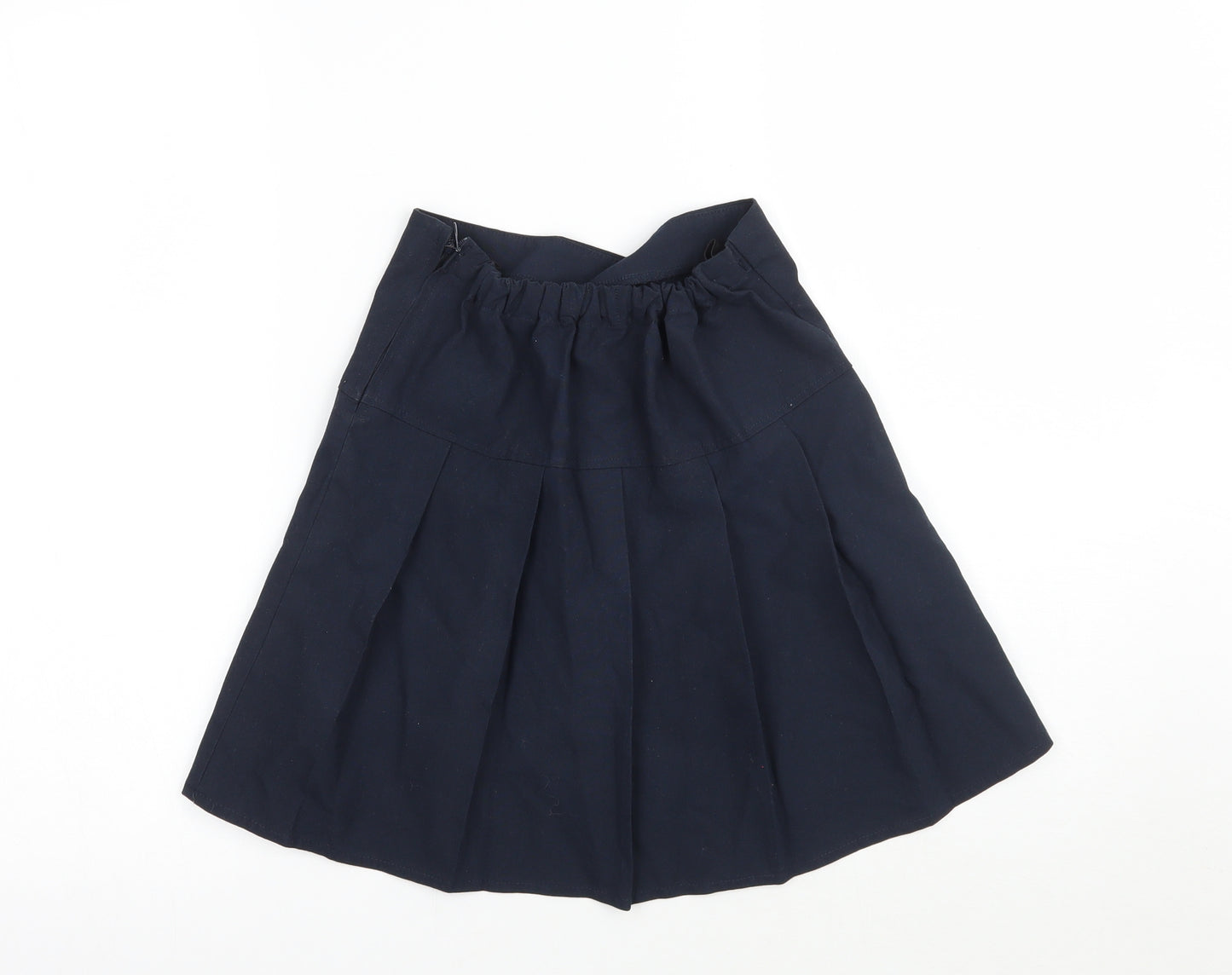 Marks and Spencer Girls Blue   A-Line Skirt Size 8-9 Years