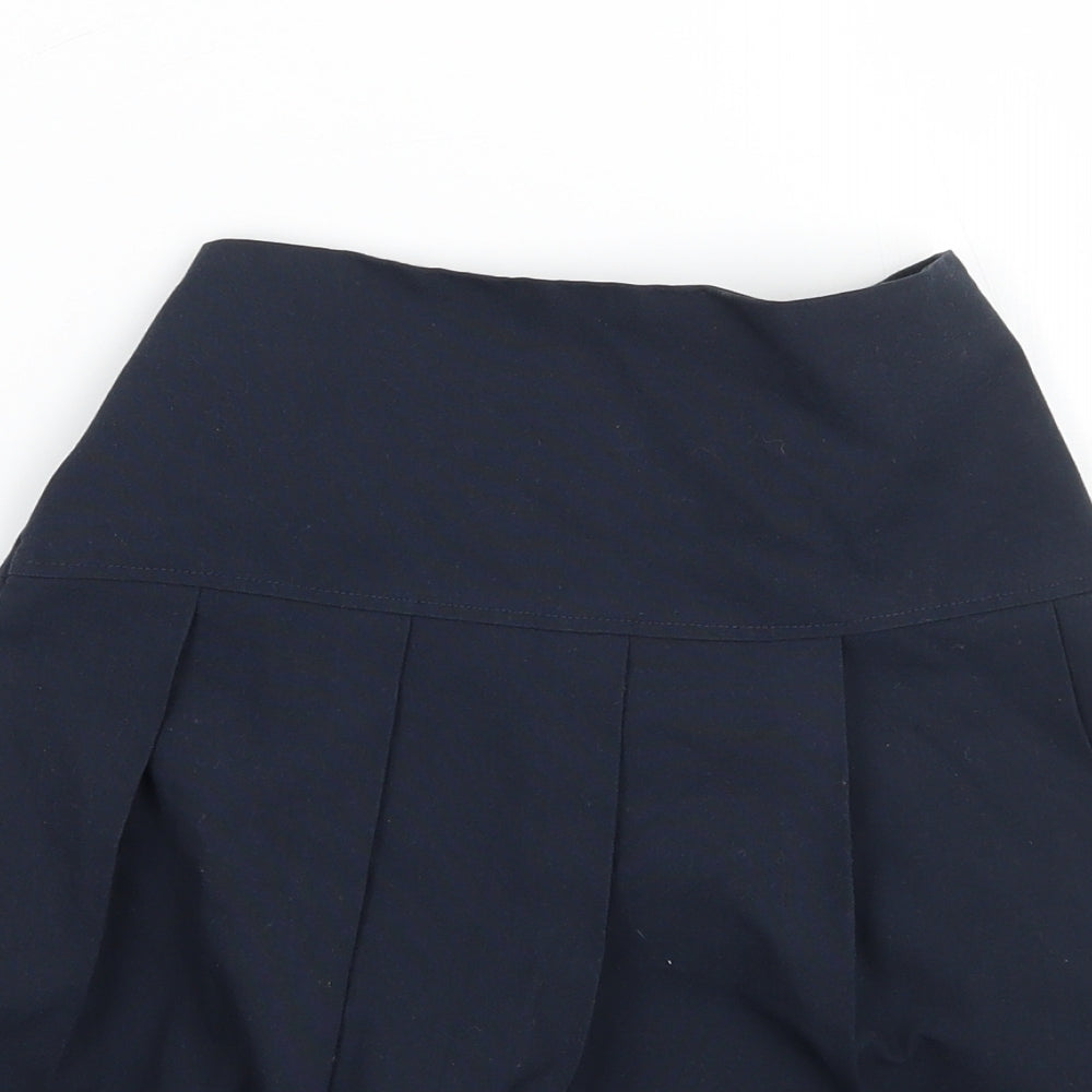 Marks and Spencer Girls Blue   A-Line Skirt Size 8-9 Years