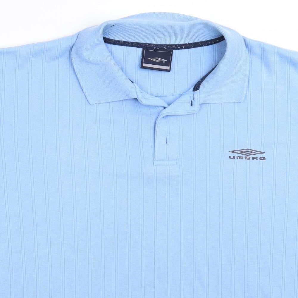 Umbro Mens Blue    T-Shirt Size XL