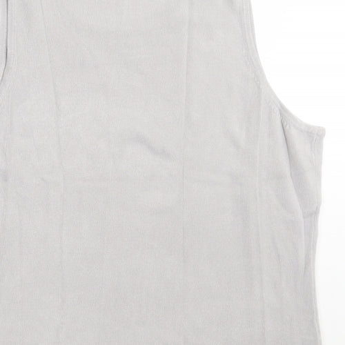 Marks and Spencer Womens Grey   Basic Tank Size 20
