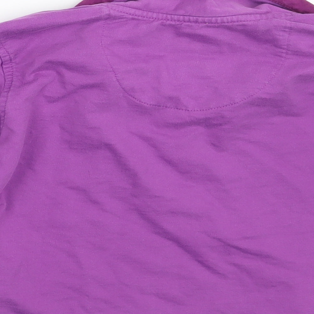 Regatta Girls Purple Floral  Basic Polo Size 3-4 Years