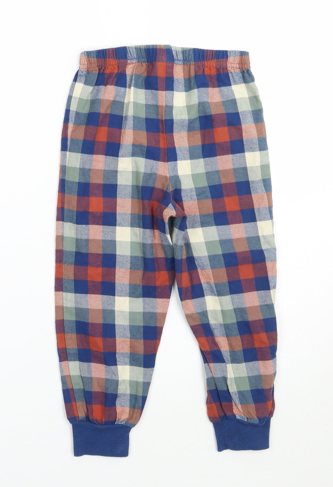 NEXT Boys Blue Check   Pyjama Pants Size 3-4 Years
