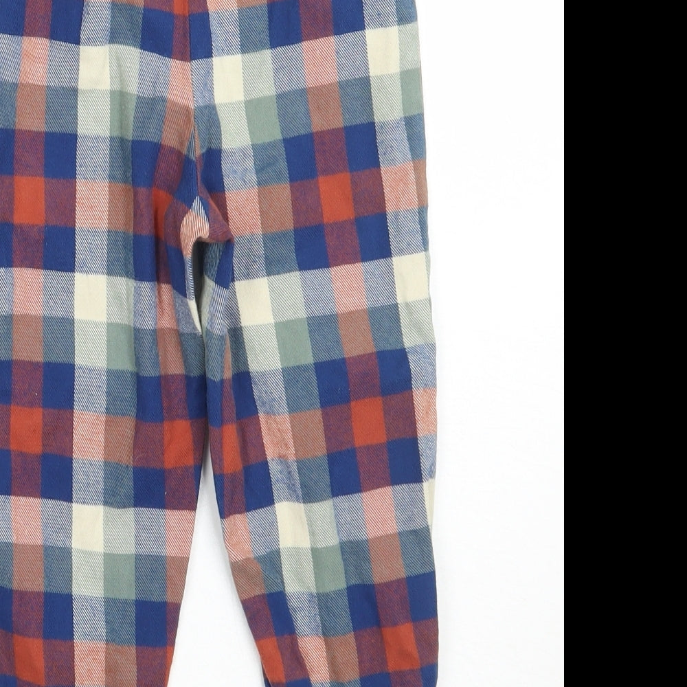 NEXT Boys Blue Check   Pyjama Pants Size 3-4 Years