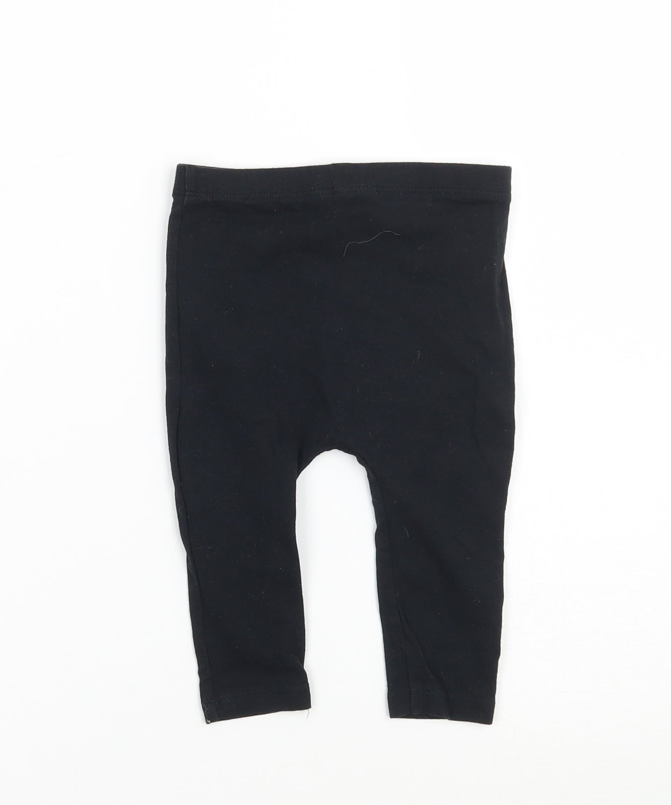 F&F Girls Black   Capri Leggings Size 6-9 Months  - Disney