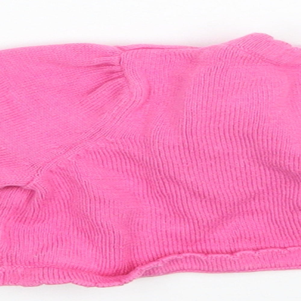 Matalan Girls Pink   Cardigan Jumper Size 3-6 Months