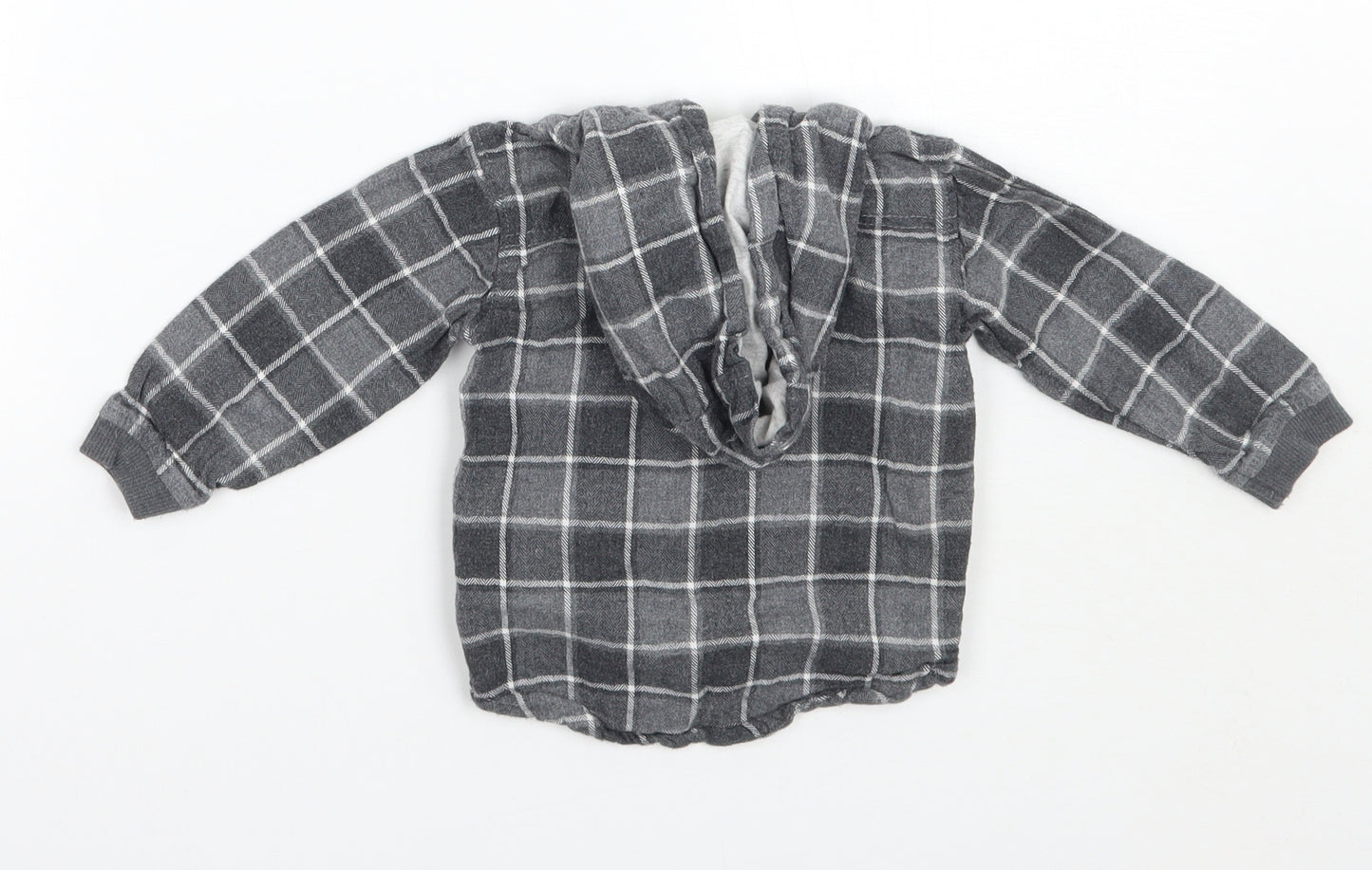 George Baby Grey   Basic Button-Up Size 6-9 Months