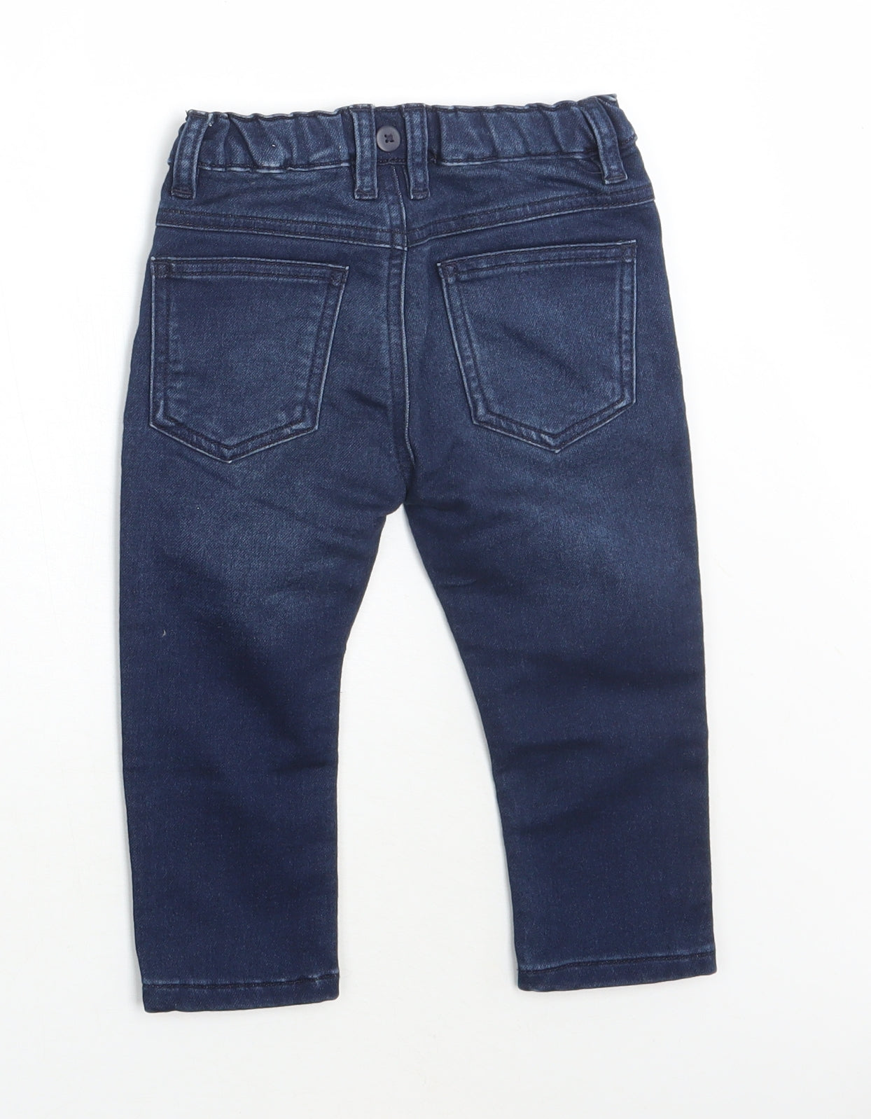 NEXT Boys Blue   Capri Jeans Size 12-18 Months