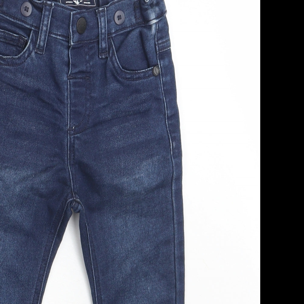 NEXT Boys Blue   Capri Jeans Size 12-18 Months